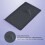 Capa para tablet de 10,1 polegadas com fecho magnético e teclado Bluetooth. 4