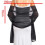Chiffon-Schal für Damen, grün, Einheitsgröße 3