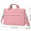 Roze waterdichte laptoptas (16x12 inch) 3