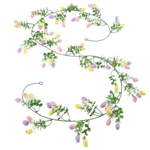 Spring Easter Garland with Eggs & Berries, 4 pcs 2