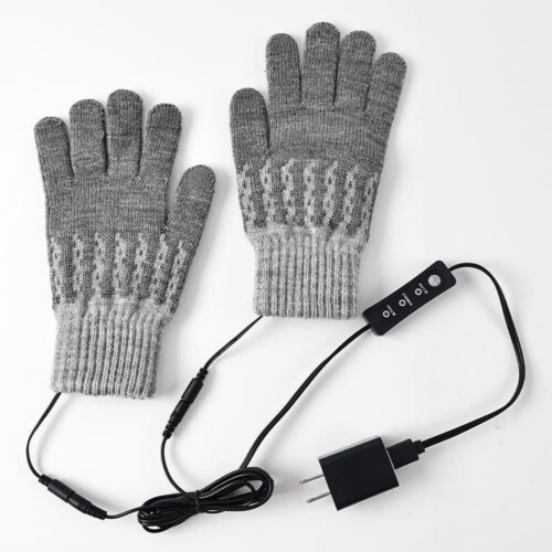 Rechargeable Heated Gloves USB-C Adjustable Warmth 1