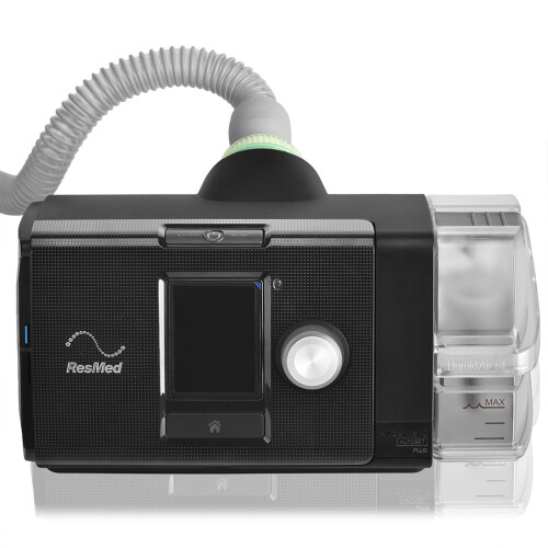 Filtro in linea universale per CPAP, idrofobico, trasparente.