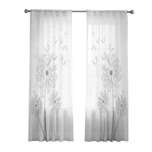 Nature Floral Designs Window Drape Sturdy-Flower 2 130x183cm