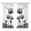 Decorative Leaf Pattern Window Scarf Soft-Flower 3 130x160cm 1