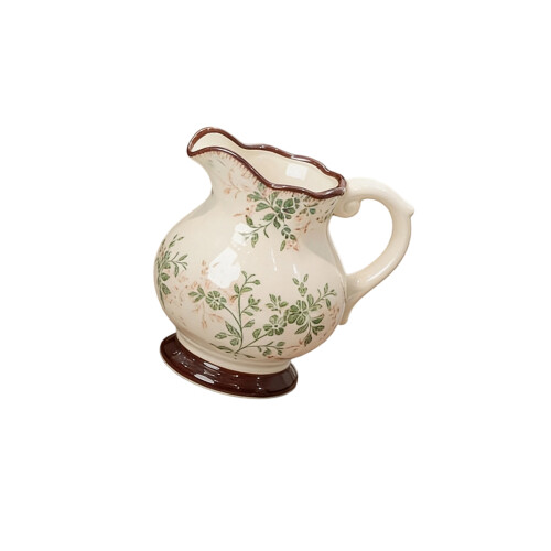 Keramische Blumenmöbel, stilvolle-Milchflaschenvase