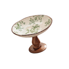 Elegante Hauseinrichtung aus Keramik mit-Obstteller