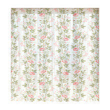 Ready To Hanging Leaf Designs Sheer-Flowers 7 132x160cm