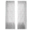 3D Print Leaf Pattern Window Curtain Privacy-flower 1 130x183cm 1