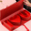 Floral Packaging Box With Built in Ribbon Closure For-Black 6