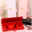 Floral Packaging Box With Built in Ribbon Closure For-Black 7