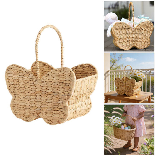 Practical Wicker Organizers Bin With Carrying Handle For 1