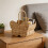 Practical Wicker Organizers Bin With Carrying Handle For 7