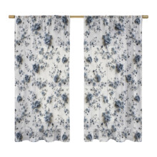 Stijlvolle bladeren Print Privacy-raampaneel-Bloem 5 130x160cm