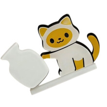Fridge Magnets Kitchen Office Whiteboard Decorative-siamese cat