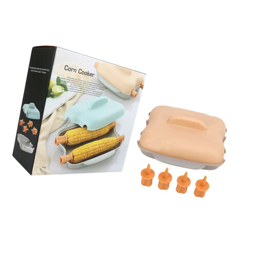 Space Saving Microwave Corn Cooker Container Perfect For-3