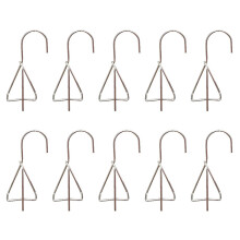 10Pack Stainless Steel Succulents Plant Hangers-Side hanging