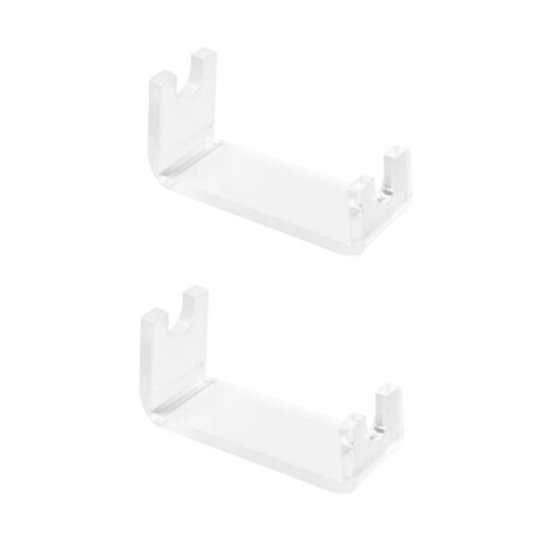Practical Acrylic Shaver Stand For Countertop Or Travel Double