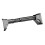 Simple Install pliable Clothes Hanging Bar Durable Carbon-Black 1