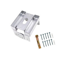 Support métallique solide 4X4 pour fixer les poteaux de-1 paquet