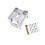 Modifiable 4 Inch Galvanized Post Base With Screw-1 pack 1