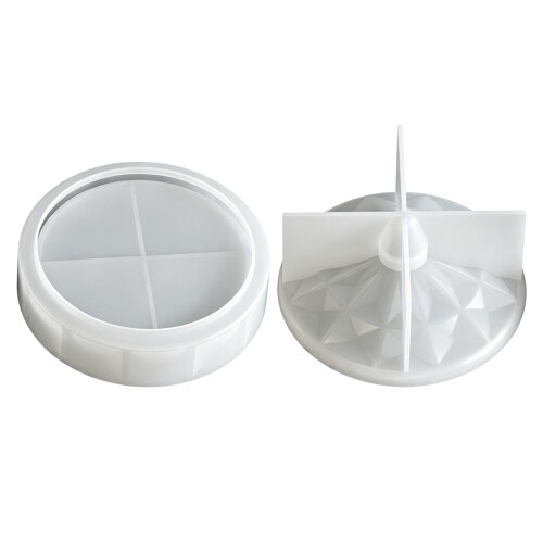 Multi Layer Flower Silicone Candle Cup Mallen voor handgemaakte