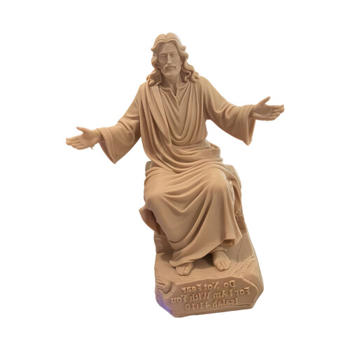 Jesuses Christus Standbeeld Bureau Metgezel Beeldjes-KLEIN1