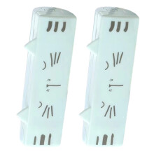 2Pcs Adhesive Lint Roller For Clothes Upholstery Quick-Blue