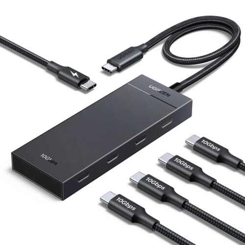UGREEN USB-C-Hub auf 4x USB-C 3.2 / 1x USB-C 100W PD