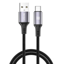 NEXTBATT USB-A - USB-C -kaapeli 18W, 2m - musta