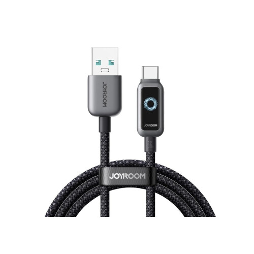 Joyroom USB-A - USB-C Pikalatausdatakaapeli 66W, 1.2m - Musta