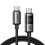 Joyroom USB-C-zu-USB-C-Schnellladekabel mit Display, 100 W, 1,2 m 1
