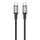 NEXTBATT USB-C - USB-C -kaapeli 100W, 5A, 1m - musta 1