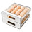 32 Eggs Container Holders Dispenser for Refrigerator-White 1