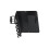 Smooth Metal Bed Table Holder Including Strong Drink-Black 1