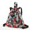 Mochila de viagem com fecho de cordão e compartimento seco/molhado. 5