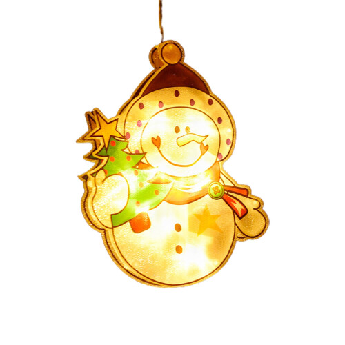 Luzes de Natal para pendurar na janela com ventosas 1