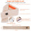 Heated Scarf Unisex USB Powered with 3 Heat Settings 4