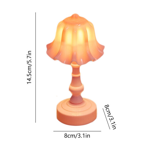 Orchid Flower Table Lamp – Plastic – 14.5 cm 2