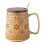 Spacious 12Cm Tall Ceramic Cup Heat Resistant-Spoon with lid 1