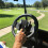 Support de téléphone pour volant de voiturette de Golf, support 4