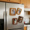 Decorative Wood Fridge Frame For 4 Inch Snapshots And-D 6