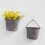 Unique Retro Styles Wall Planter Container Suitable For Both 6