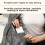 Grey Rechargeable Heating Blanket Wearable Cloak Flannel 3 4