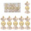 Glass Hanging Ornament Decorative Gift Box Candy Prop 2