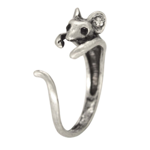 Justerbar ring i legering från Little Mouse 2