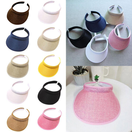 Sun Visor Adjustable Sports Headband Cap 1 2