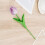 White PU Artificial Tulips – 1 Piece, Real-Touch Home & 2