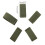 Nylon Belt Loop Keeper Pack of 5 3