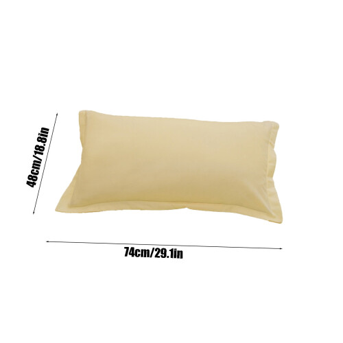 Polyester Pillowcase 18.9 x 29.1 in – Soft, Breathable, 5 1
