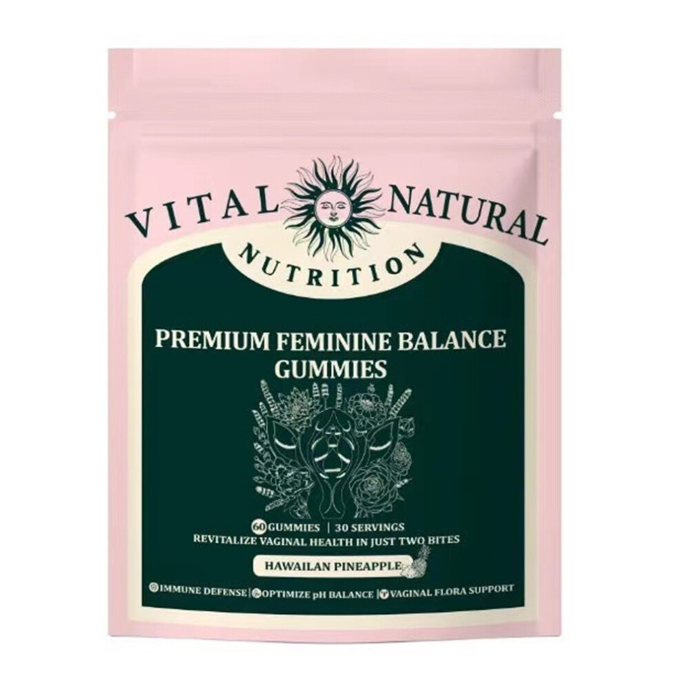 Vital Source Nutrition Premium Feminine Balance Gummies Hawaiian Pineapple